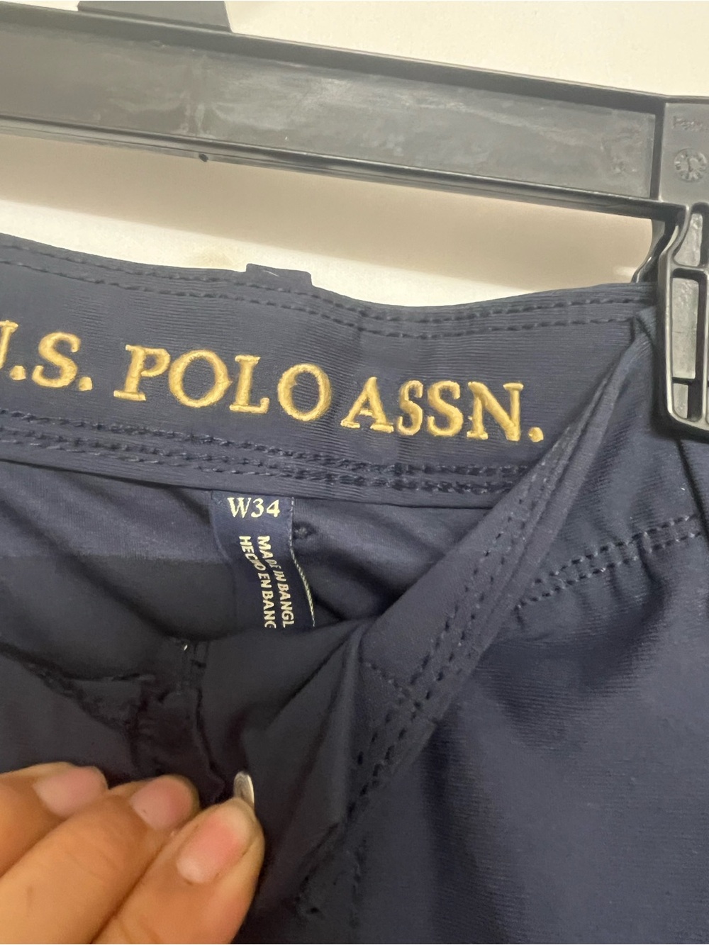 U.S. Polo Assn. Men's Navy Chinos